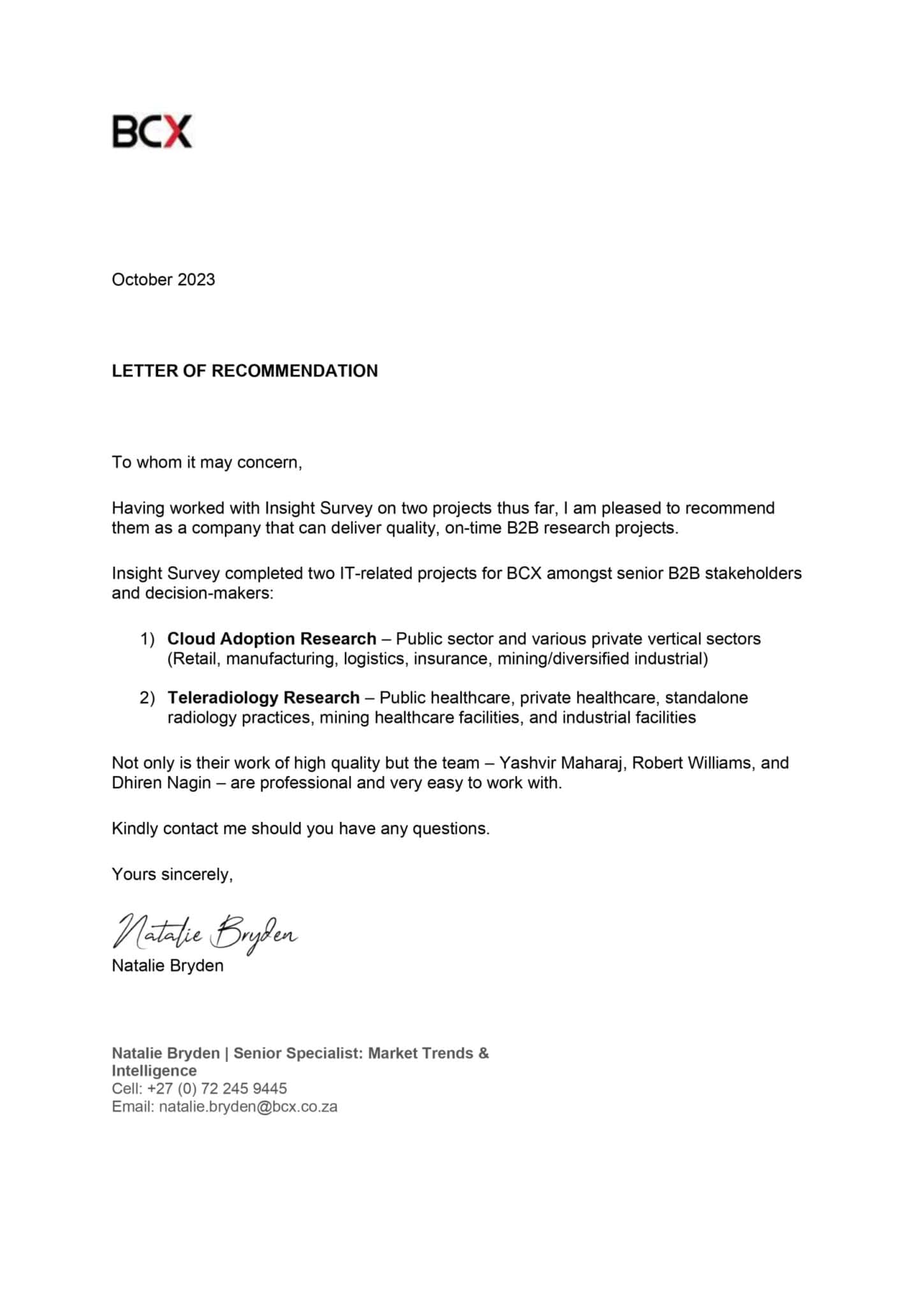 B2B Market Research & Survey Companies in South Africa